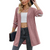 Women's Solid Colour Joint Sleeves Cardigans