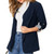 Joint Folding Sleeves Blazer