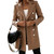 Double-Breasted Slim Fit Coat