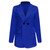 Blazer Jacket Open Front with Buttons