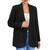 Blazer Jacket Open Front with Buttons