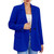 Blazer Jacket Open Front with Buttons