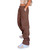 Denim Semi-Elastic Design Cargo Pants
