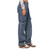 Denim Semi-Elastic Design Cargo Pants
