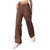 Denim Semi-Elastic Design Cargo Pants