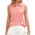 Womens Sleeveless Front Pleated Tank Top