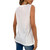 V-Neck Sleeveless Button Vest