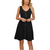 Sleeveless Buttons Dress with Pockets