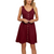 Sleeveless Buttons Dress with Pockets