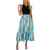 Ripple Printed Dresses Sleeveless Version