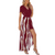 Corset Waist Split Trouser Dress