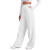 Elastic Straight Leg Pants with Fleece Lining