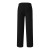 Elastic Straight Leg Pants with Fleece Lining