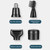 Nose Hair Trimmer with 4 Interchangeable Heads