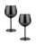 Stainless Steel Red Wine Glasses - 2-Pack Durable 500ML Double-Wall Insulated Goblets with Mirror Finish