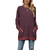 Women's Casual Loose Jumper with Side Pockets 