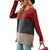 Three-Colour PatchWork Long Sleeves Top