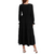 Long Flouncing Sleeves Autumn Long Dress