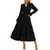 Long Flouncing Sleeves Autumn Long Dress