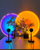 Sunset Projection Lamp - 16 RGB Colour Modes USB Powered