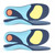 Unisex Orthotic Breathable Fiber Insoles