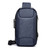 Anti-Theft Men's Chest Bag with USB Cable