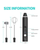 Electric Milk Frother Set – 4-in-1 Automatic Hot & Cold Foam Maker & Coffee Milk Steamer for Cappuccinos