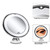 LED 10 X Magnifying Mirror with Suction Cup