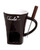 Personal Ceramic Chocolate Fondue Mug Set Melt & Dip Your Favourite Treats Anytime – Perfect for Date
