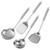 4 Piece Kitchen Utility Set Stainless Steel