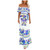 Printed Beach Skirt Suit with Tank Top, Set of 2pcs 