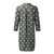 Summer Polka Dot Print Maxi Dress Women's Button Slit Long Flowy Shirt Summer Dresses for Women with Pocket