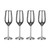 Stainless Steel Champagne Glasses - 4 Packs