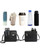 Premium Vegan Leather Crossbody Water Cup Bag - Stylish Travel Bottle Carrier Purse & Everyday Phone Pouch