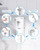Automatic Foaming Soap Dispenser, Touchless Smart Sensor Hand Washer, Battery/USB Countertop Pump for Kitchen