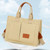 Canvas Crossbody Tote Bag – Stylish Everyday Shoulder Bag – Spacious & Lightweight Design