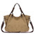 Big Capacity Canvas Ladies Bag – Spacious Everyday Tote – Stylish & Durable Shoulder Carry
