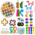 37pcs Sensory Fidget Toys Set, Anti-Stress Hand Toys Bundle, Cool Stress Relief Toy Assortment Pack for Kids and Adults