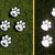 Dog Paw Solar Light – Decorative Outdoor Solar Lamp – Cute & Energy-Efficient Garden Lighting- 4 pack