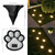 Dog Paw Solar Light – Decorative Outdoor Solar Lamp – Cute & Energy-Efficient Garden Lighting- 4 pack