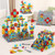 Screws Assemble Blocks 246PCS – Creative Building Construction Toy Set – Educational DIY Assembly Blocks for Kids