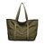 Large Capacity Nylon Tote Bag – Spacious Shoulder Carry Bag with Extra Key Pouch – Lightweight Everyday Storage Bag