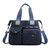 Ladies Travel Tote Bag – Lightweight Nylon Shoulder Bag – Spacious Everyday Carry Bag for Women