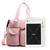 Ladies Travel Tote Bag – Lightweight Nylon Shoulder Bag – Spacious Everyday Carry Bag for Women