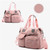 Ladies Travel Tote Bag – Lightweight Nylon Shoulder Bag – Spacious Everyday Carry Bag for Women