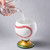 Hand Painted Rotating Sports Ball Beer Glass – 300ML - Creative Ball Glass
