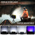 Magnetic Rechargeable LED COB Working Light – Portable High-Brightness Work Light