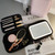 Portable Makeup Storage Case with LED Mirror – Travel Cosmetic Organiser – Beauty Case with Built-In Lighted Mirror