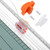 A4 Paper Trimmer with Security Safeguard and Side Ruler – Portable Precision Paper Cutter for Home, Office & Craft Projects