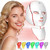 2 in 1 Face and Neck Therapy Mask – USB Rechargeable LED Light Therapy Mask for Facial & Neck Skincare